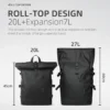 Rolltop Rucksack "Tim"